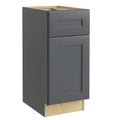 12-in W x 34.5-in H x 21-in D Onyx Pine Base Cabinet E360147