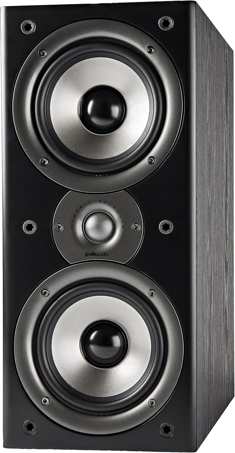 Pair of Midnight Black Bookshelf or Surround Speakers V120234