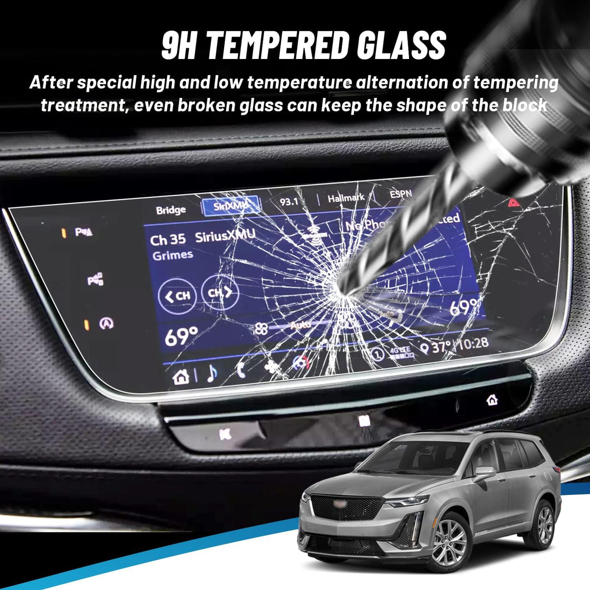 Tempered Glass Screen Protector Z623