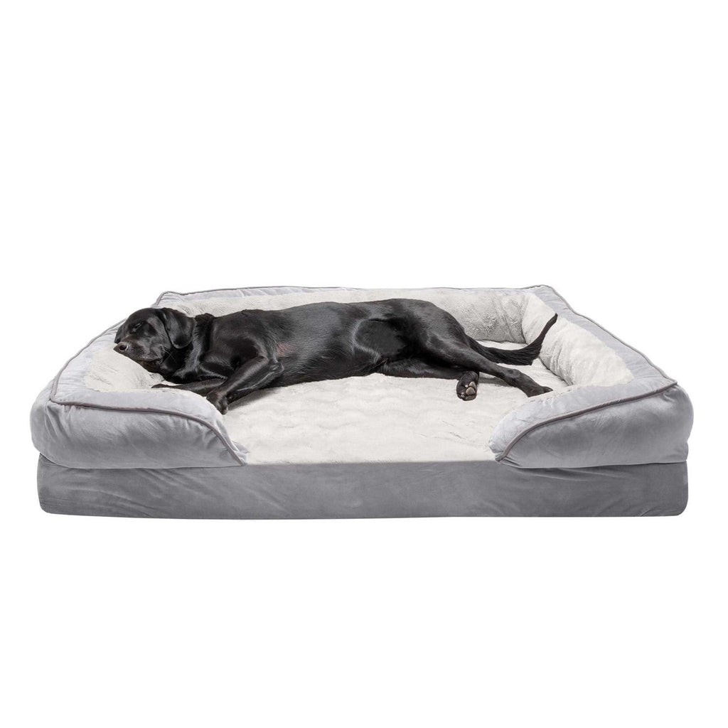 Velvet Sofa Dog Bed I445975