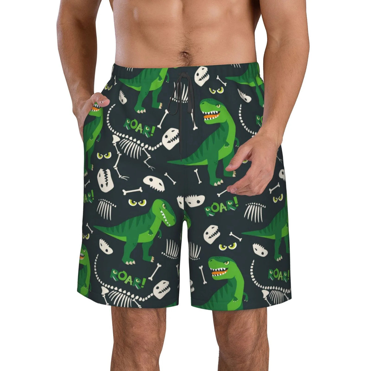 Men'S Casual Summer Beach Shorts With Pockets-Xx-Large W264