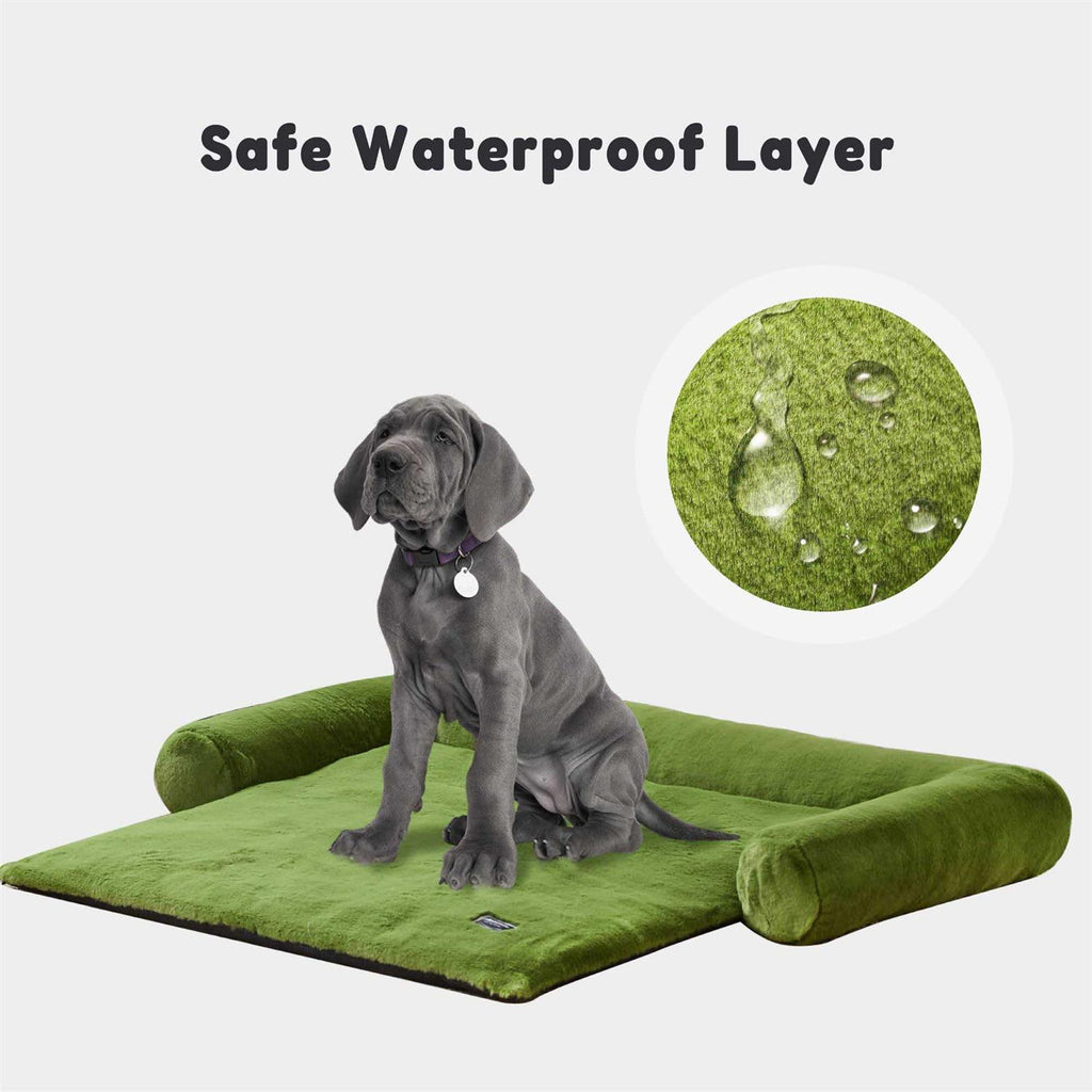 Faux Fur Dog Sofa Cover Bed O53119
