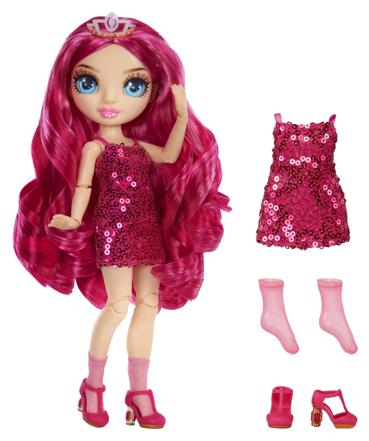 Pink 9in Fashion Dolls 2 Pack K281075