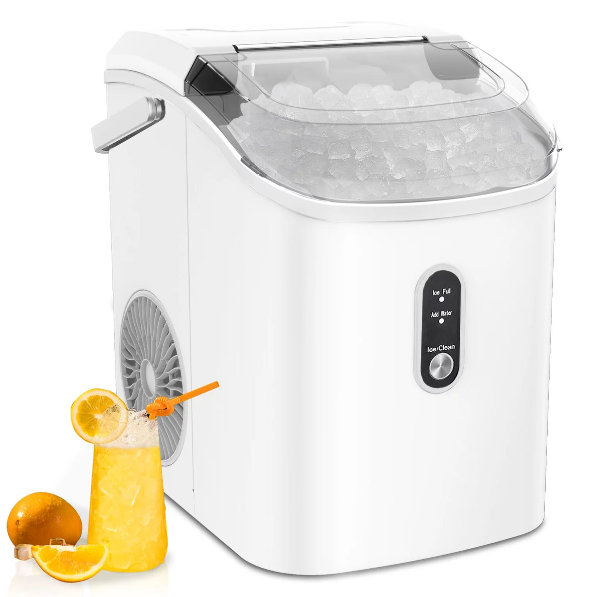 33lbs Countertop Ice Maker with Scoop, Black Z2725