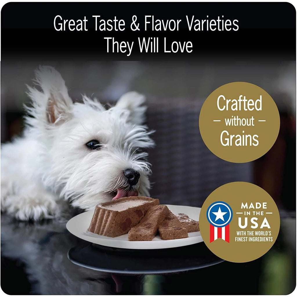 Wet Dog Food Variety Packs 36 Trays 3.5 Oz A42166