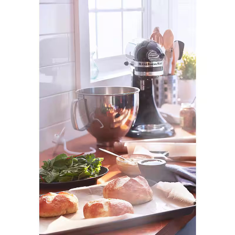 5 Qt. 10-Speed Onyx Black Stand Mixer with Attachments F4627