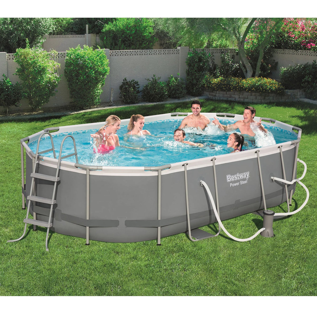 16x10x3.5 Foot Above Ground Swimming Pool Set with Pump A1813