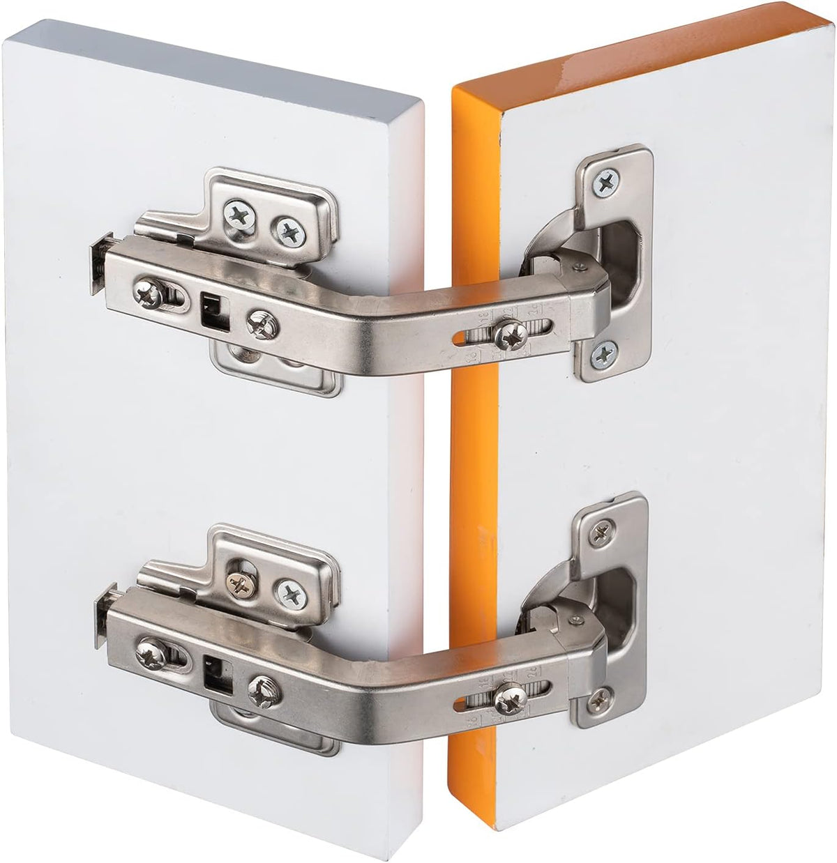 165 Degree Full Overlay Screw-On Cabinet Hinge 6Pcs Pack of 2 Z90155