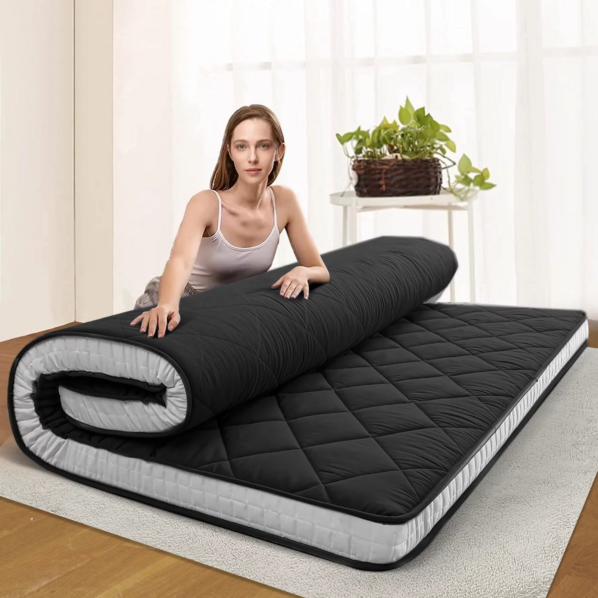 Extra Thick Padded Japanese Floor Mattress R1338