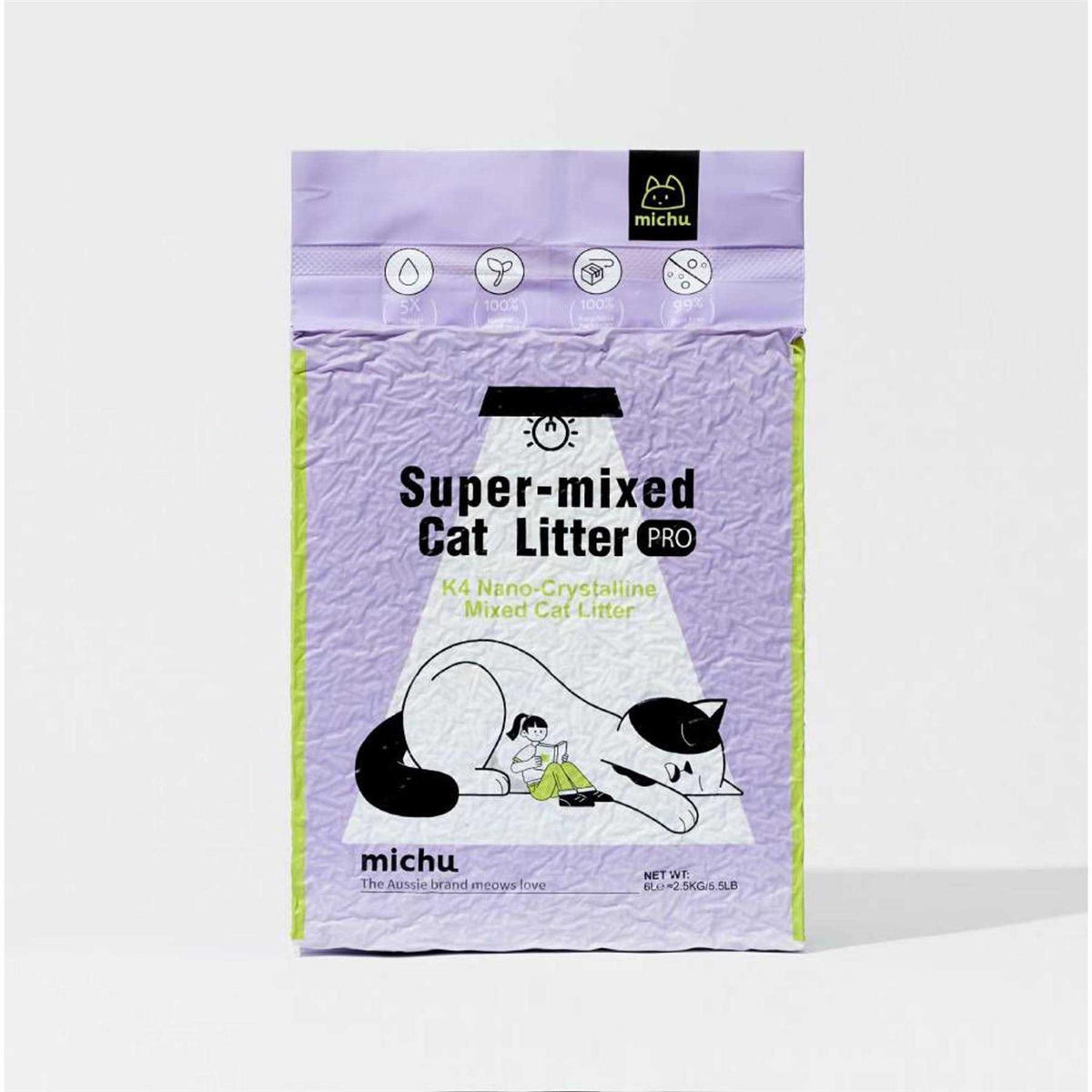 Mixed Tofu Heavy Duty Flushable Kitty Litter S177