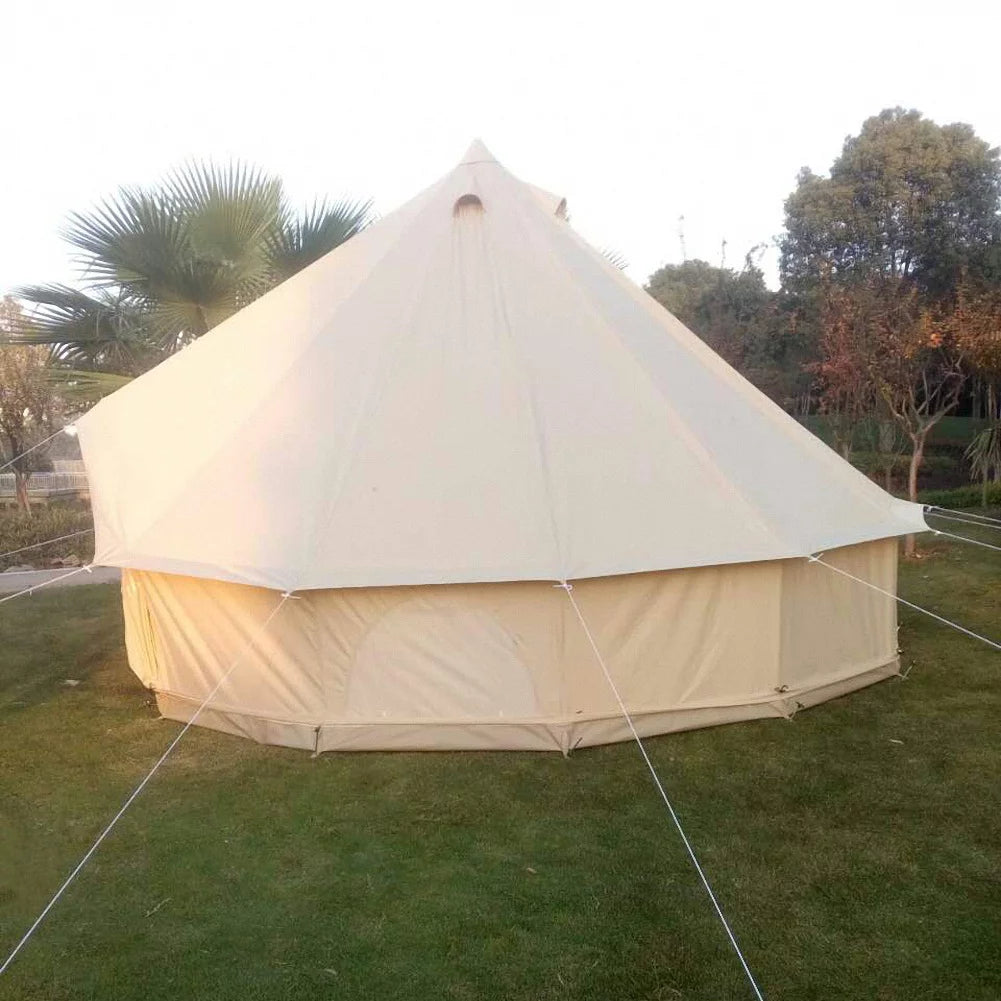 Waterproof Cotton Canvas Bell Tent 4M X6045