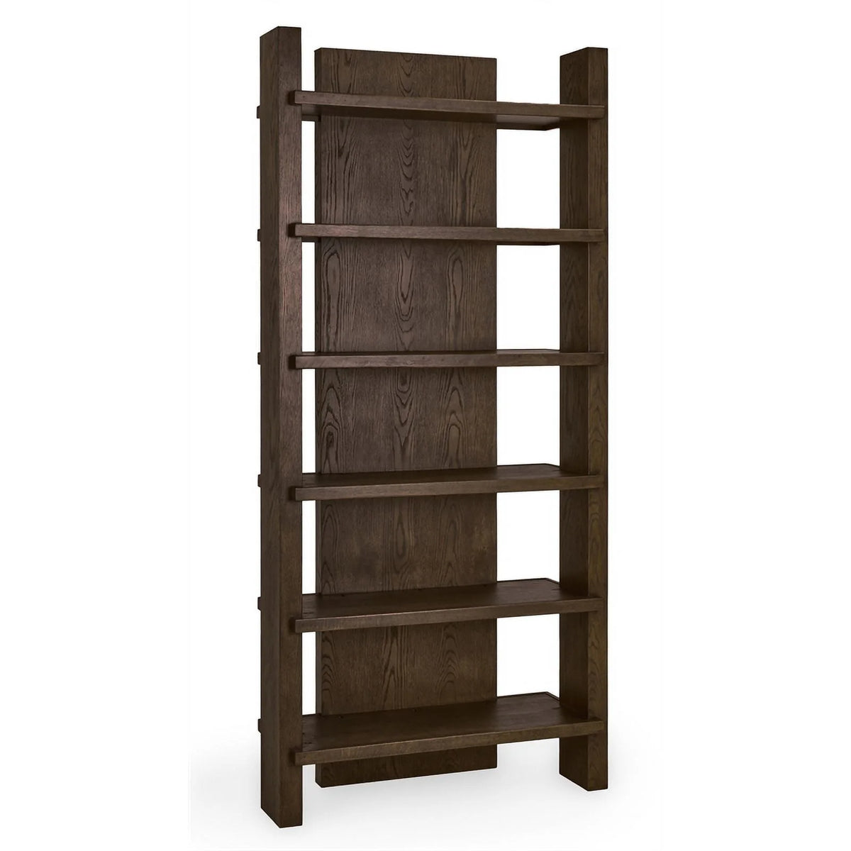 6 Shelf Tall Wood Bookcase E4470