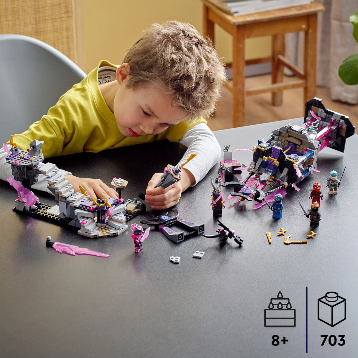 Buildable Ninja Toy Playset with Minifigures E4492
