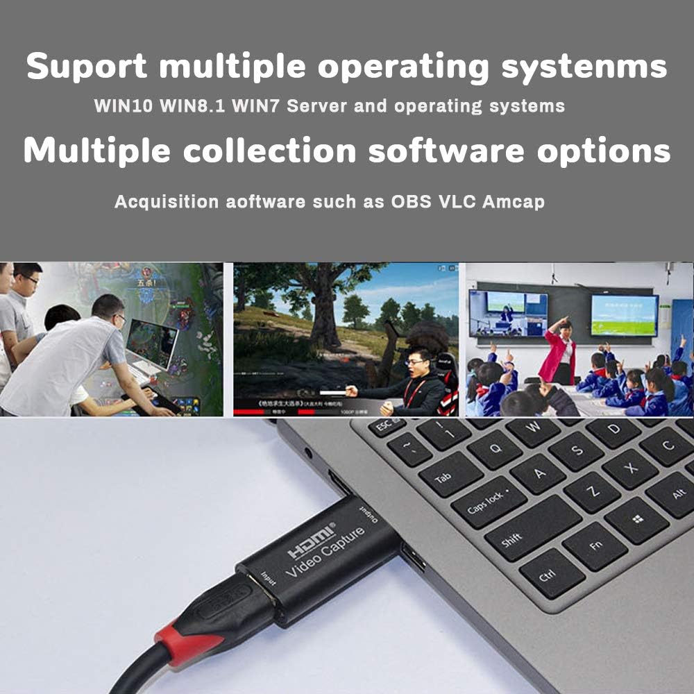 4K@60FPS HDMI to USB Capture Card J229
