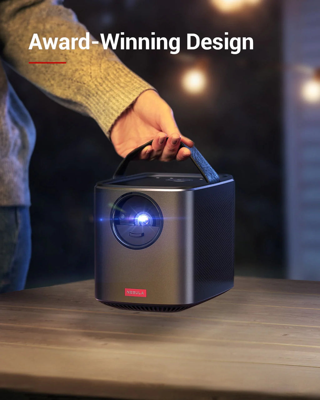 Portable Video Projector Wi-Fi 720P 500 ANSI Lumen Z94760