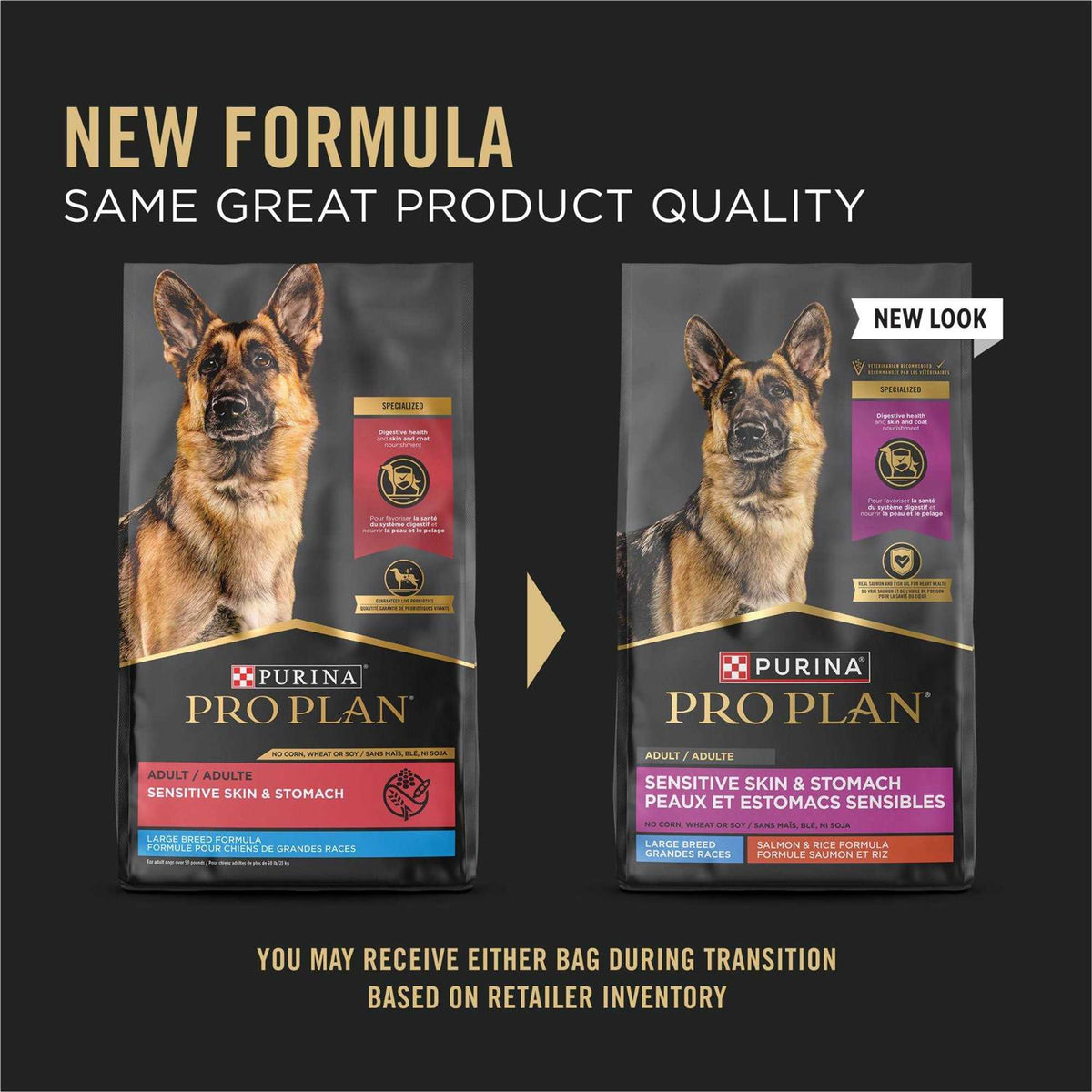 Salmon Sensitive Skin & Stomach Dry Dog Food S84802