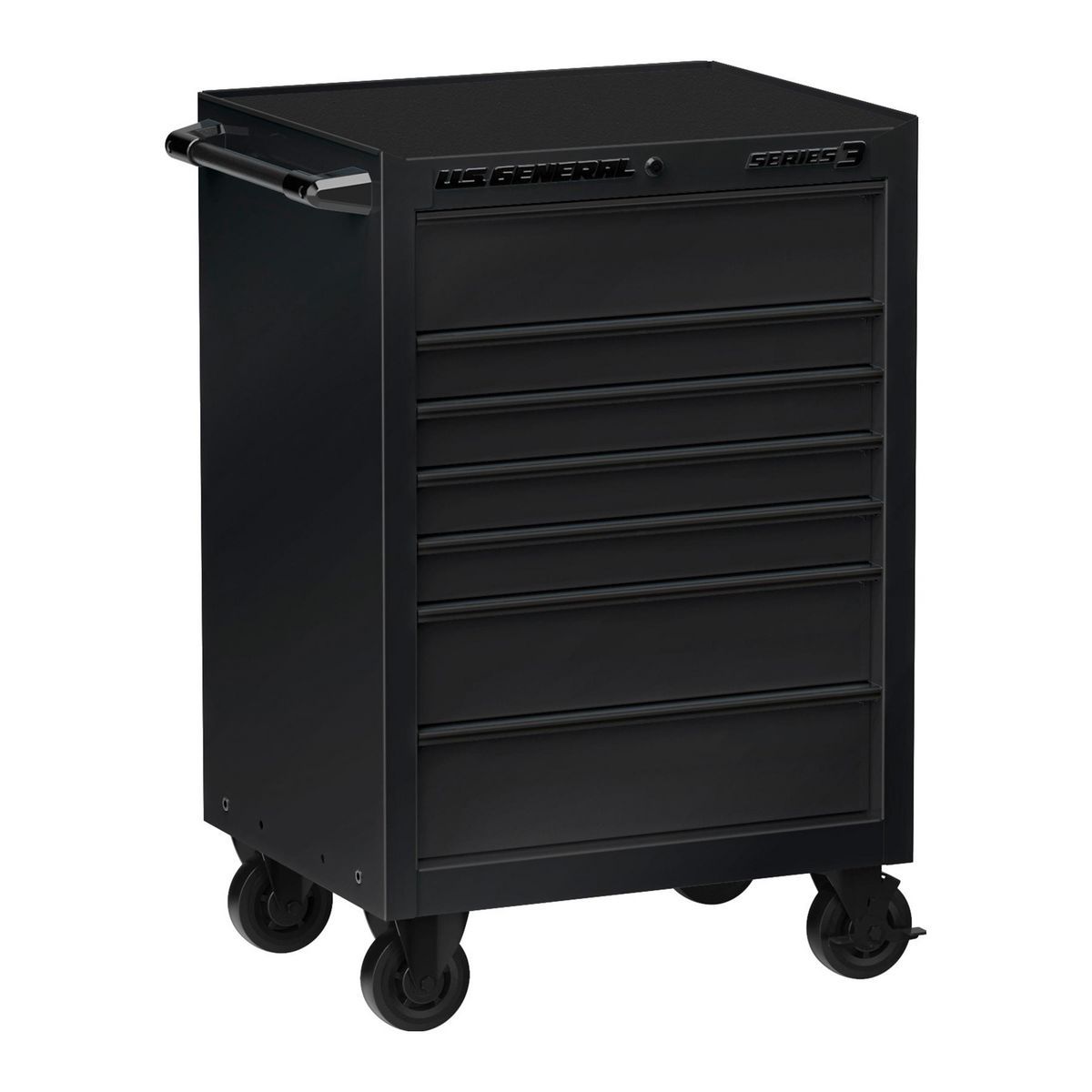 27 in. x 22 in. Black Roll Cab U3993
