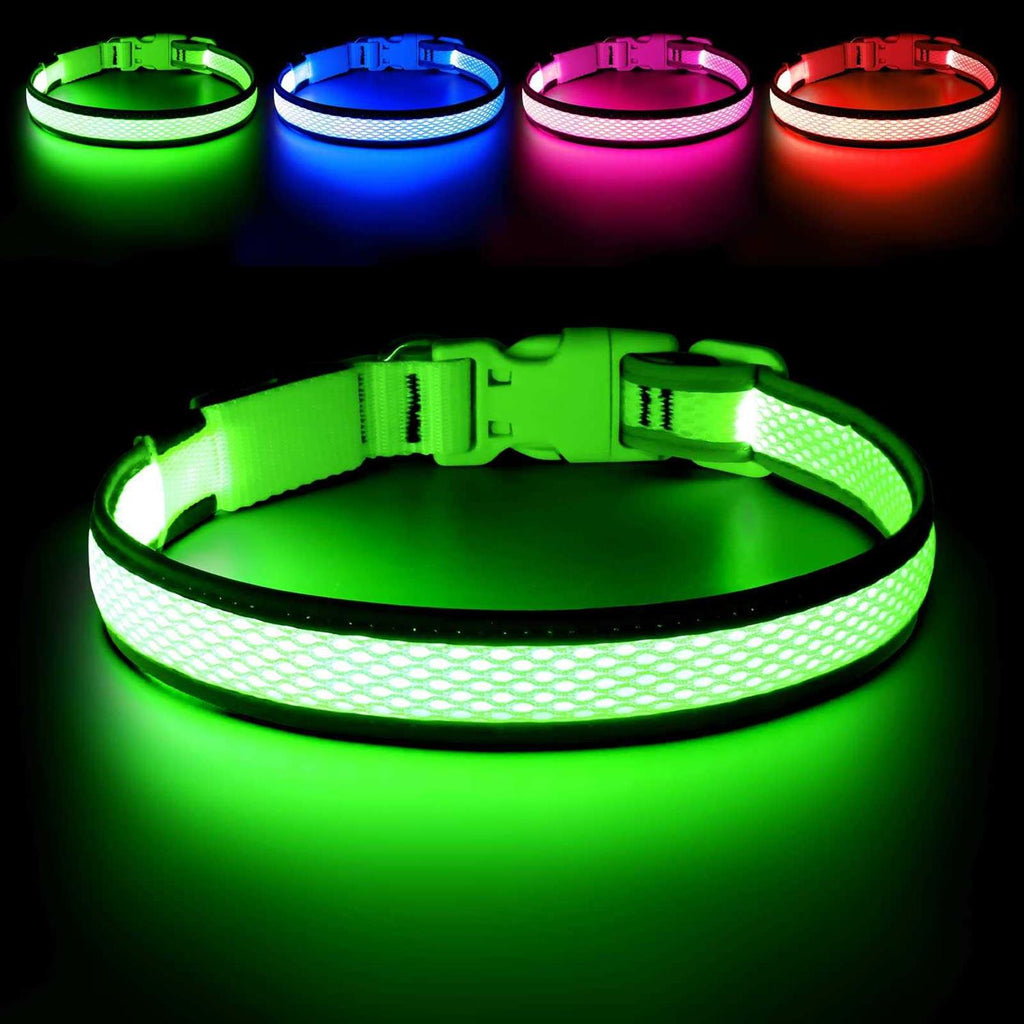 USB Rechargeable LED Dog Collar A629