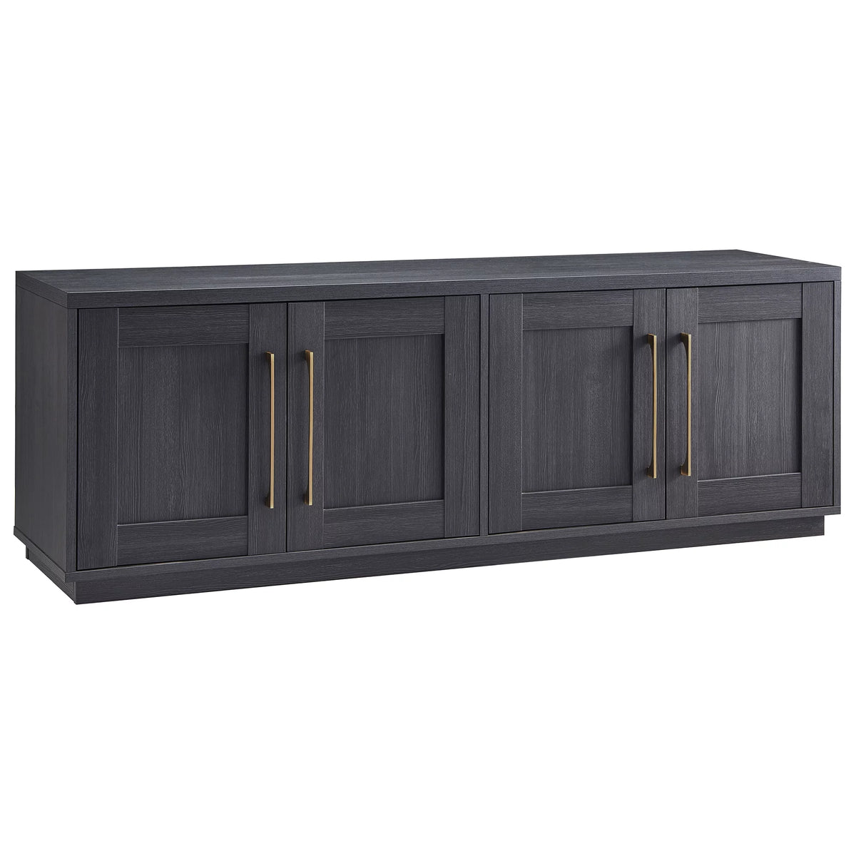 Charcoal Gray Rectangular TV Stand B600