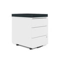 3-Drawer Vertical Filing Cabinet White M8683