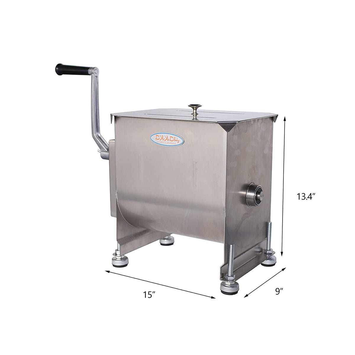 15-Pound Stainless Steel Manual Meat Mixer S637768