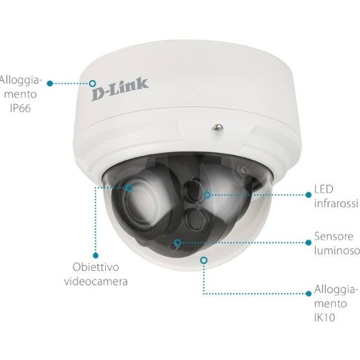 8 Megapixel Network Dome Camera E3804