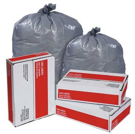 55 Gal. Gray Trash Bags G768