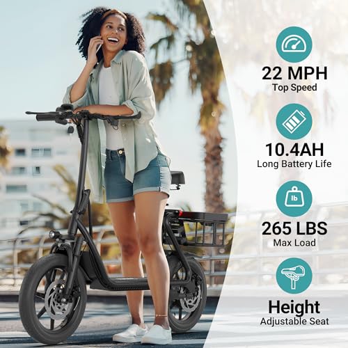 Electric Scooter with Back Basket Z17893