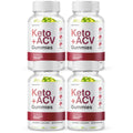Apple Cider Vinegar Gummies 1000MG 4 Bottles H813
