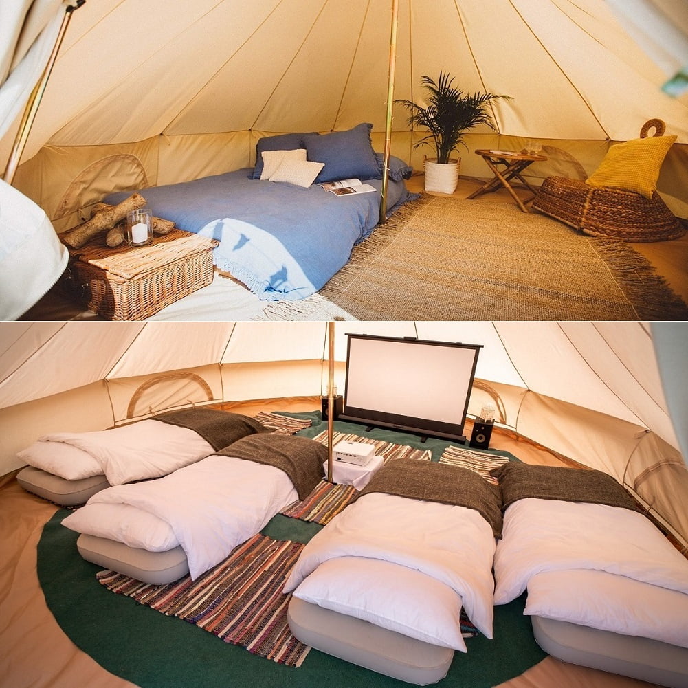 Waterproof Cotton Canvas Bell Tent 4M X6045