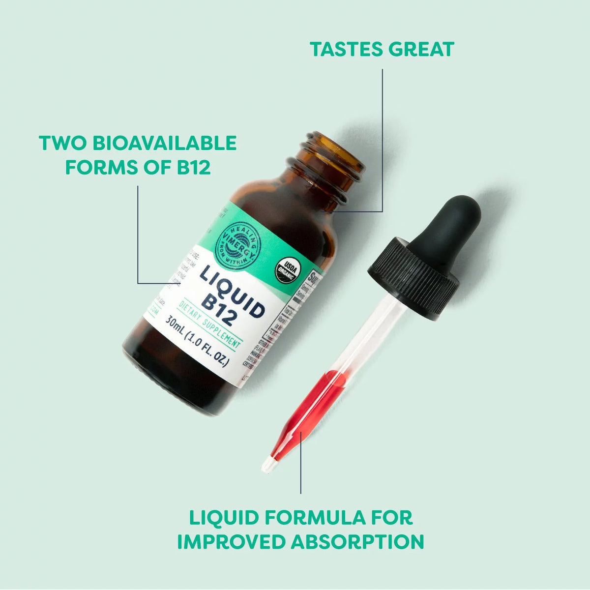 USDA Organic B12 Z4543