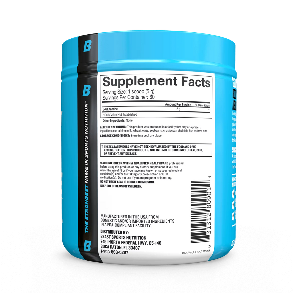 Unflavored Glutamine 60 Servings V445904