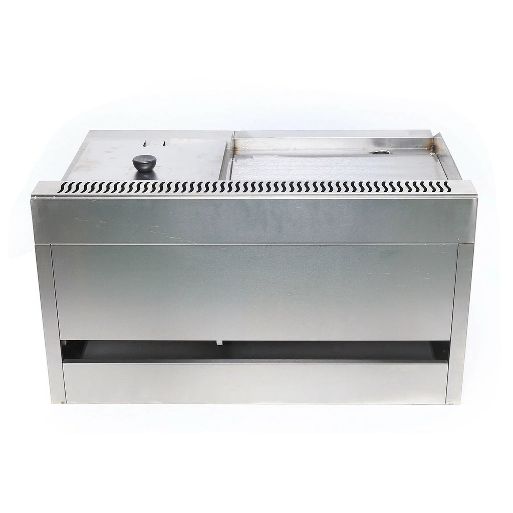 Commercial Gas Griddle Flat Top Grill Deep Fryer Combo A56111