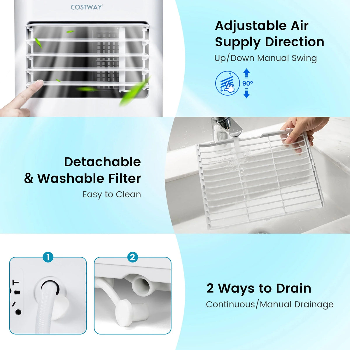 10000 BTU Portable Air Conditioner S42259