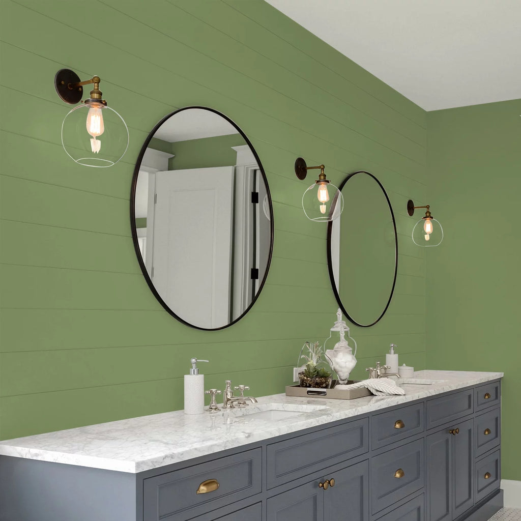 Interior Paint + Primer Green Eggshell 1 Gallon D653