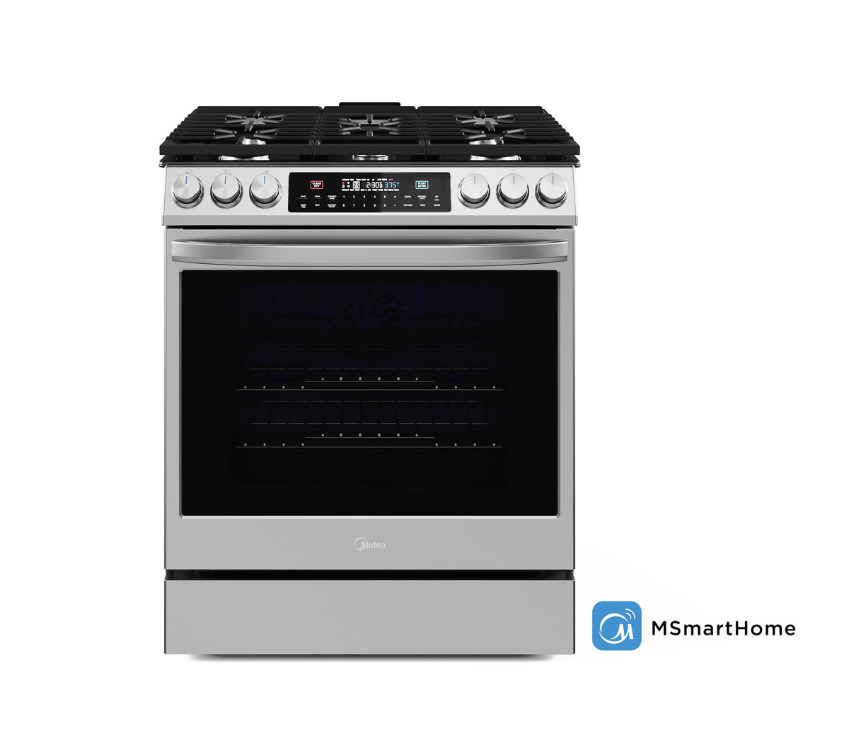 30 In. Slide-In Gas Range with 6.1 cu. ft. Self-Cleaning Oven in Stainless Steel M732