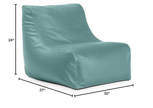 Black & White Stripes Outdoor Bean Bag Chair Y100166