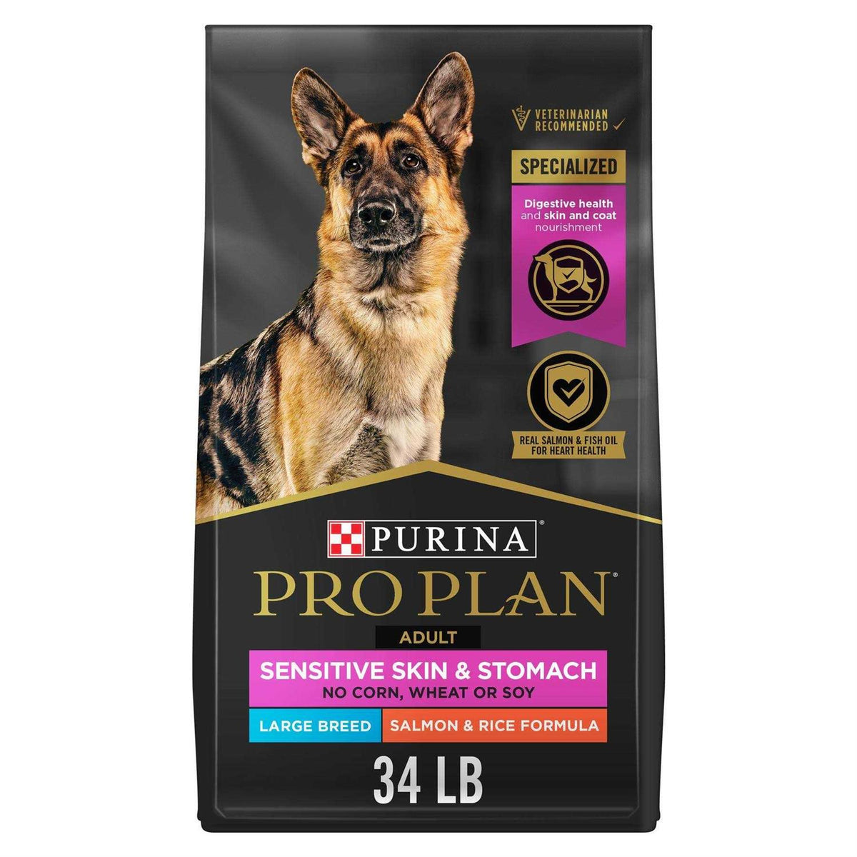 Salmon Sensitive Skin & Stomach Dry Dog Food S84802