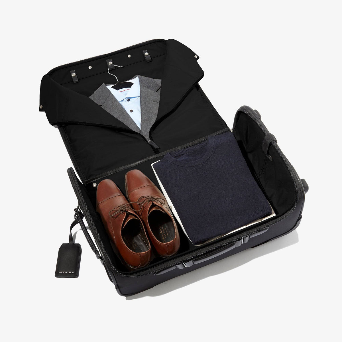 Black Carry-On Suitcase Z2105
