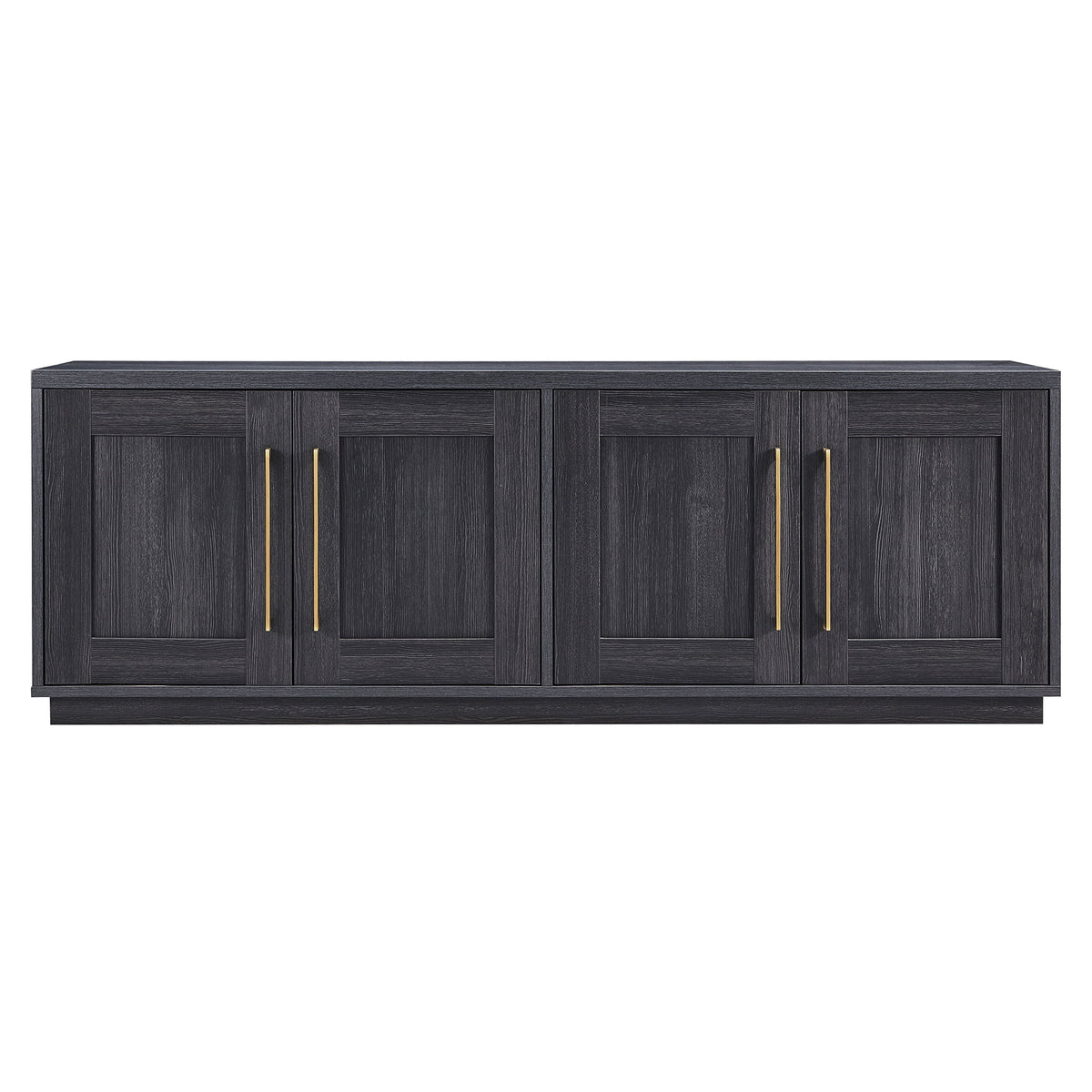 Charcoal Gray Rectangular TV Stand B600