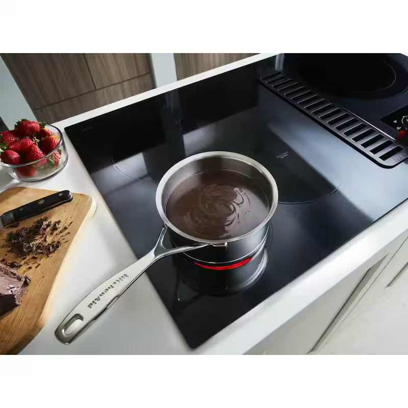 Electric Downdraft Cooktop in Black with 4 Elements V91519