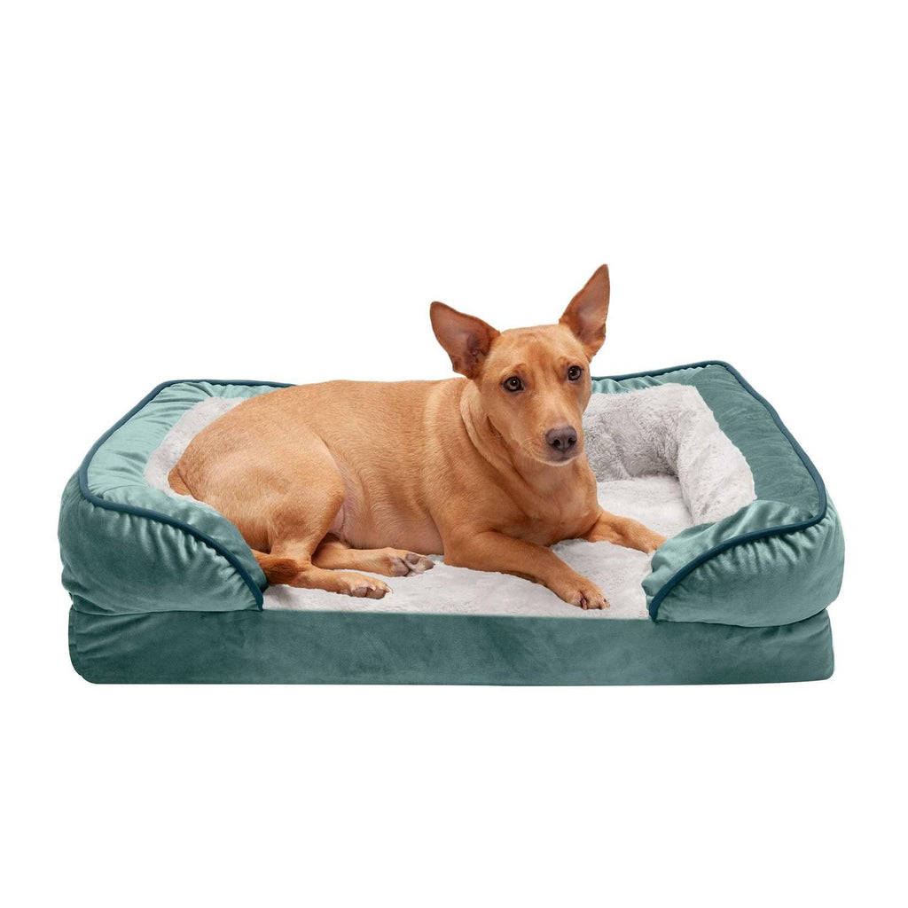 Velvet Sofa Dog Bed I445975