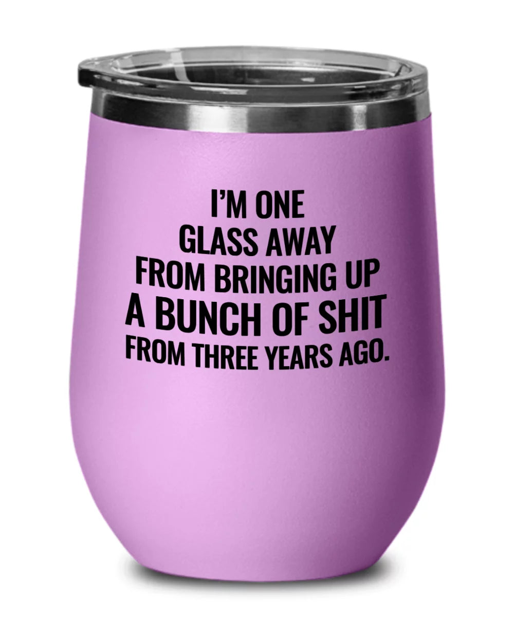 Funny Wine Tumbler G8503