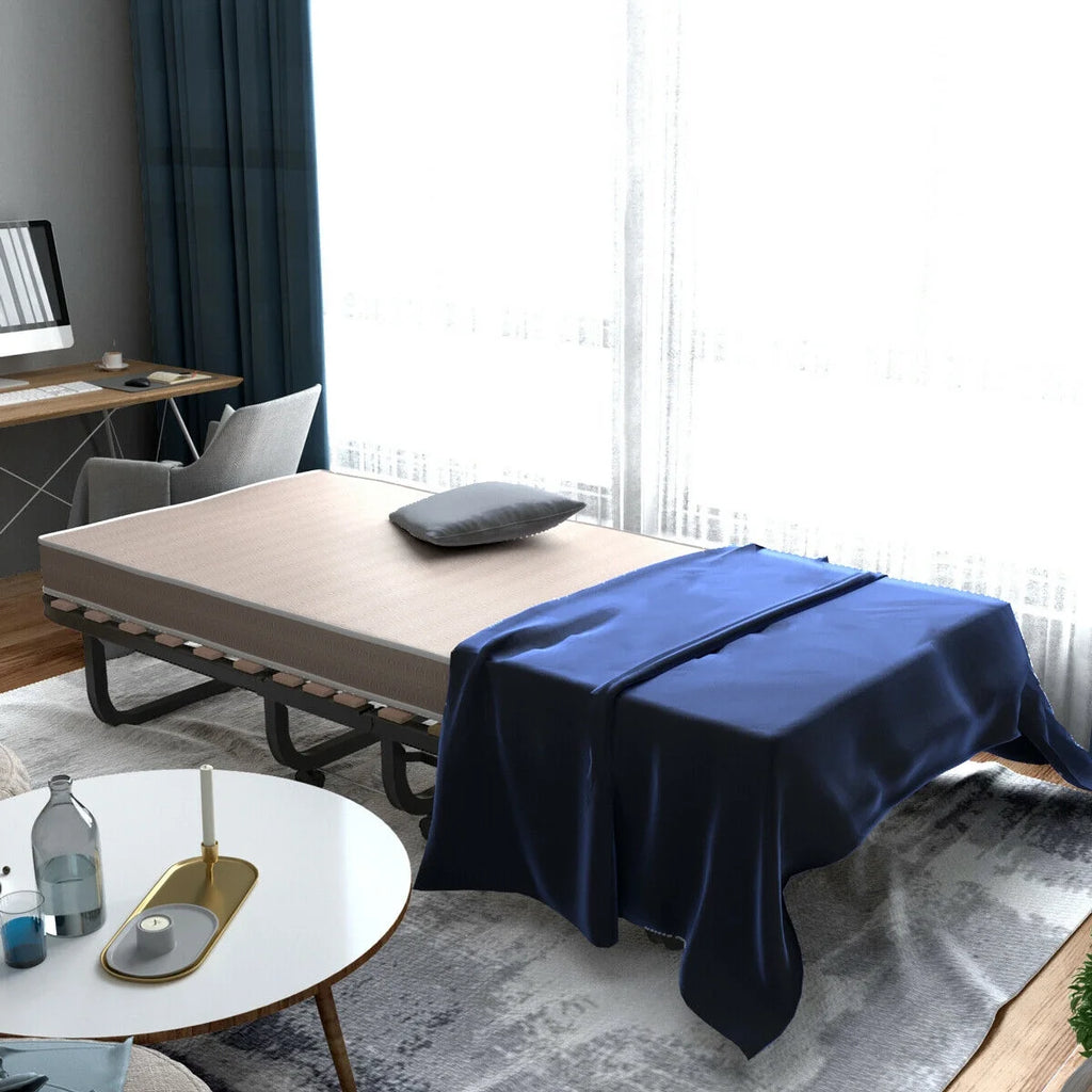 Folding Bed with Memory Foam Mattress F9902