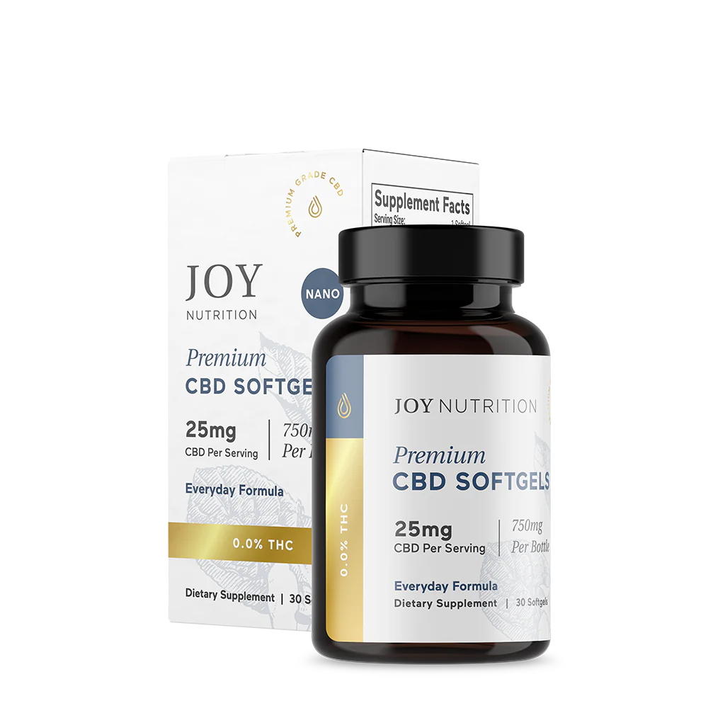 10mg / 25mg / 100mg CBD Softgels D515312