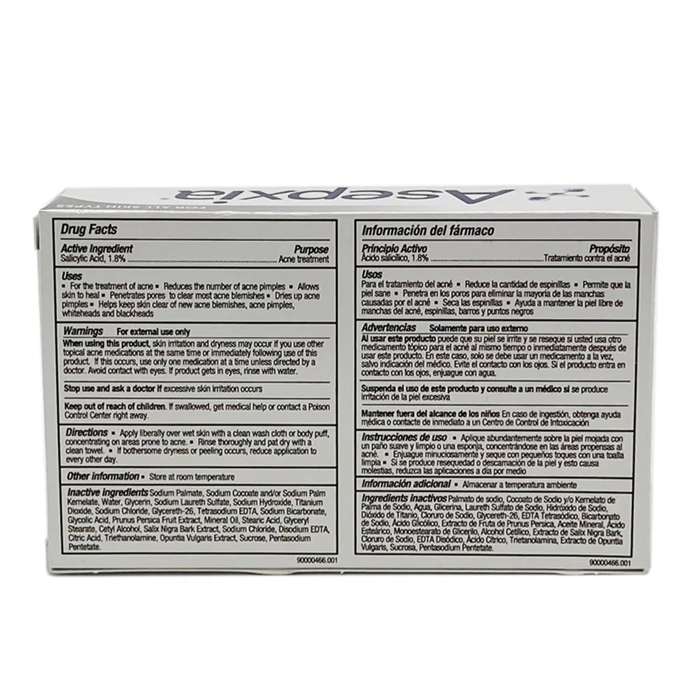 Salicylic Acid Acne Bar Soap 4 oz Pack of 6 J806285