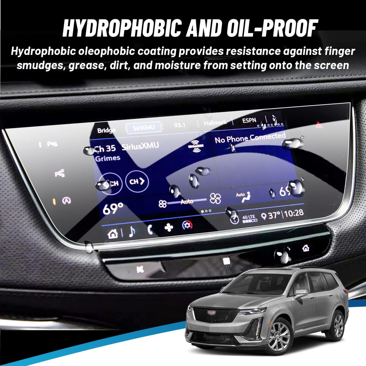 Tempered Glass Screen Protector Z623