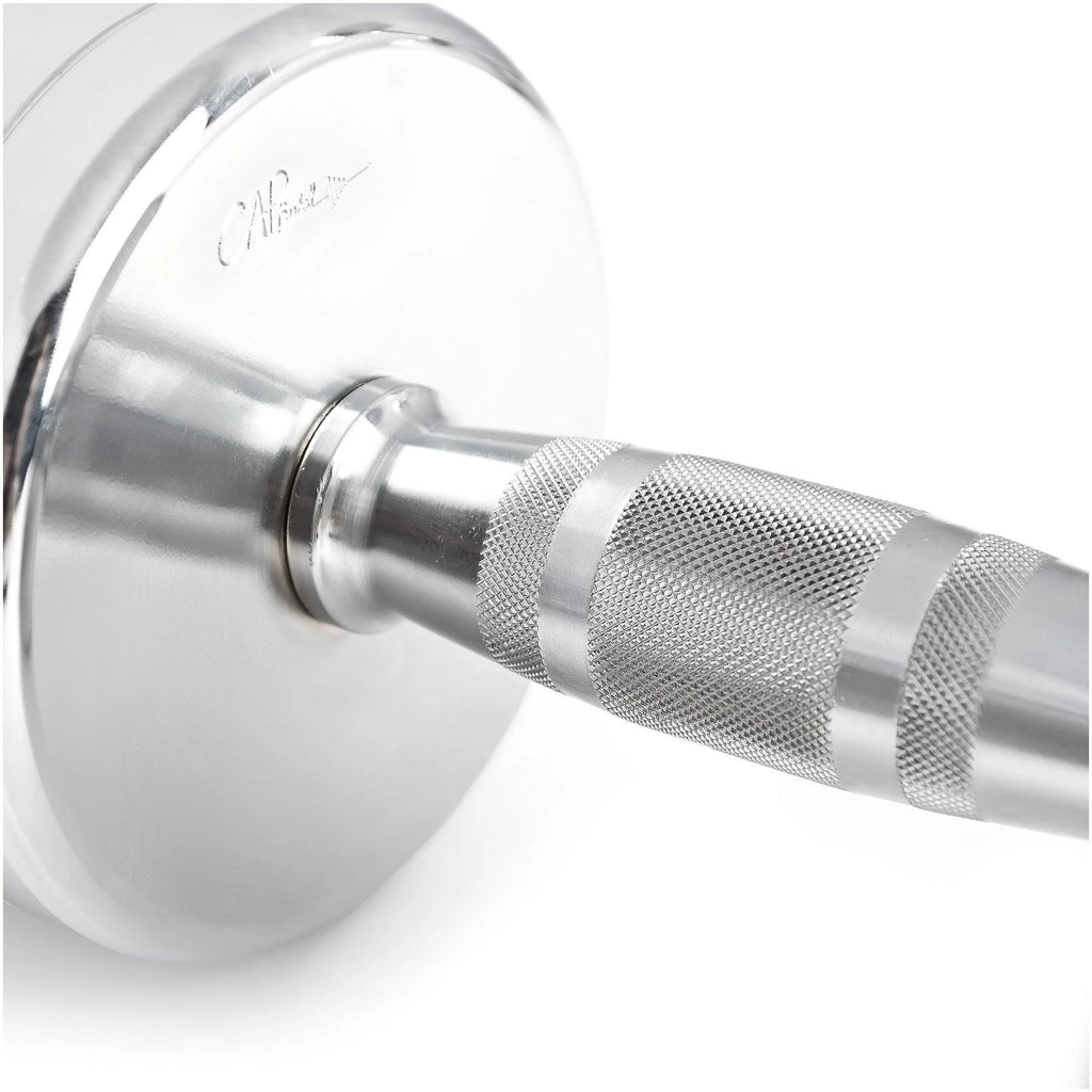 Chrome Dumbbell with Contoured Handle, 20 lbs A318935