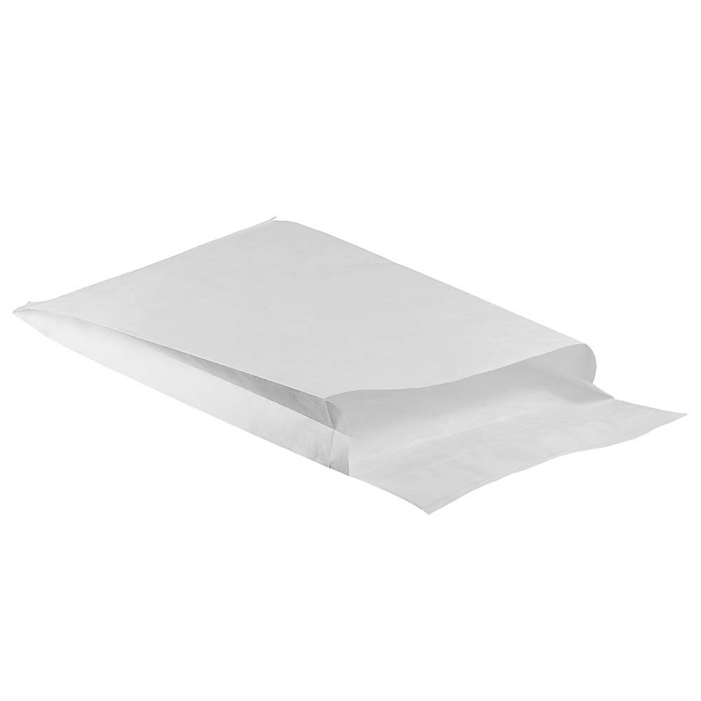 White Expandable Open End Catalog Envelopes with Peel & Seal Closure, 10 x 15 x 2, 250/Box F6028
