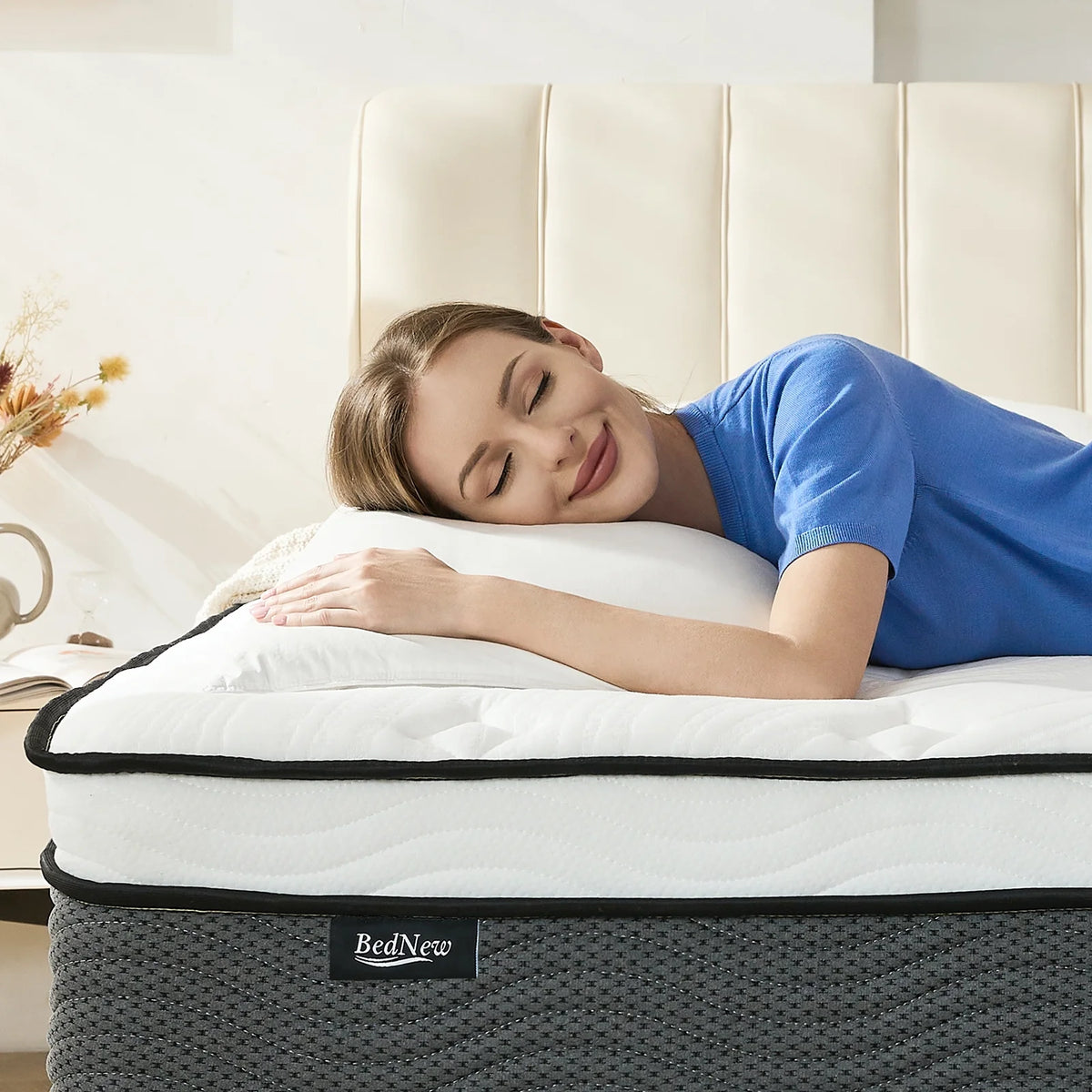 Queen 14 inch Hybrid Gel Memory Foam Mattress O1099